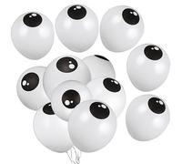 SAFIGLE 5 Inch Eyeball Latex Balloons Halloween Party Decorations Cartoon Octopus Eye Design Eye Ball Balloons for Home Bar Club Party Supplies