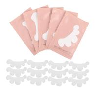 SAFIGLE 50 Pairs Flower Shape Eyelash Extension Isolation Pads Soft Non Woven Under Eye Patches for Lash Grafting Convenient Beauty Tools for Quick Application and Prolonged Use