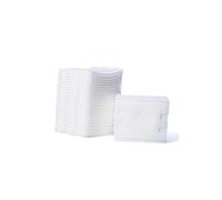 SAFIGLE 50 Pcs Double-Sided Non-Woven Makeup Cotton Pads Three-Layer Facial Puff for Makeup Remover Random Color for Artists and Daily Use