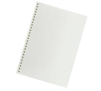 SAFIGLE 50 Sheets B5 Loose-Leaf Thick Sketching Paper for Artists, Easy to Carry White Drawing Paper that Opens Flat, for Painting and School Use
