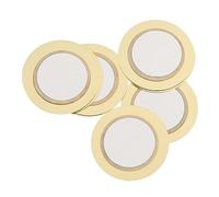 SAFIGLE 50pcs 27mm Piezoelectric Disc Pickup Transducer Copper Electrode, Passive Piezo Buzzer for Electronic Sound Detection and Vibration Sensing