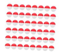 SAFIGLE 50Pcs Fillable Plastic Gumballs for Vending Machine Round Storage Containers for Holiday Decorations and Party Favors Classic Red and White Design