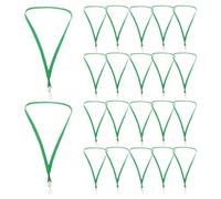 SAFIGLE 50pcs Id Card Lanyard Flat Neck Strap Lanyard for Badge for Exhibitions and Corporate Offices Id Holder