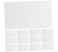 SAFIGLE 50pcs Outlet Insulation Gasket Pads for Wall Plate Sealers Lightweight Electrical Socket Covers Insulated Draft Replacement for Light Fixtures Fire Doors Windows Prevent Electric