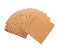 SAFIGLE 50pcs Retro Paper CD Dvd Sleeves Versatile Envelopes for CD Packaging for Birthdays Weddings and Holidays Unique Present Presentation and Greeting Card Holders