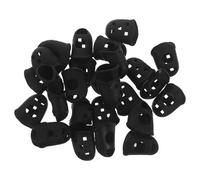 SAFIGLE 50pcs Reusable Finger Covers for Gel Manicure UV Protection Fingertip Shields for LED Nail Lamp Use at Home Salon
