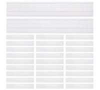 SAFIGLE 50Pcs Ruled Sentence Strips Dry Erase Paper Strips for Handwriting Practice S Word Cards Reusable Whiteboard Learning Tools for Classroom and Home