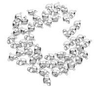 SAFIGLE 50pcs Sport Charms Football Helmet Soccer Charm DIY Pendants Key Sports Accessory Adult Craft Accessories Cute Silver