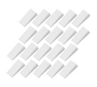 SAFIGLE 50pcs Triangular Makeup Sponges for Wet and Dry Use Premium Cosmetic Foundation Blenders Versatile Applicators for Cream Powder Makeup for Application