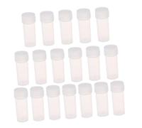 SAFIGLE 50pcs Urine Bottles Male Shot Bottles Pillbox Plastic Sample Containers