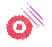 SAFIGLE 53PCS Diamond DIY Tools Beads Painting Set with Suction Cup Pens and Craft Glues for Rhinestones Crafts Gem Painting Drill Pen and Cross-Stitch Embroidery