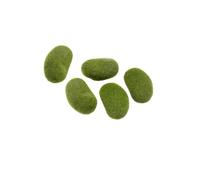 SAFIGLE 5PCS Artificial Moss Rocks Decorative Green Balls Imitation Stones for Bonsai Vases Indoor Garden Ornaments Woodland Fairy Garden Craft Supplies