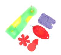SAFIGLE 5pcs Cartoon Sewing Needle Threaders Hand Sewing Threader for Moms and Grandmas Practical DIY Threading Tools with Plastic Design Random Color