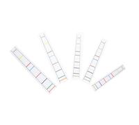 SAFIGLE 5pcs Cello Fretboard Stickers Set for Beginner Practice, Intonation Decals for 1/8, 1/4, 1/2, 3/4, 4/4 Cellos, Finger Position Labels for Children and Adults