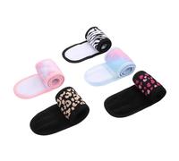 SAFIGLE 5pcs Face Wash Headbands Running Sweatbands Stylish Polyester Skin-friendly Adjustable Hair Bands Everyone Sports Craftsmanship