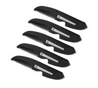 SAFIGLE 5pcs Folding Beard Comb for Men Compact Small Pocket Plastic Combs with Smooth Teeth for Gentle Grooming Lightweight Hair Styling Tools for Mustache and Beard Maintenance