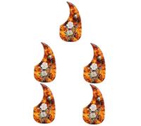 SAFIGLE 5pcs Guitar Pickguard Anti-scratch Plate for Acoustic Guitars Protective Board Double-sided Adhesive Essential Accessory for Scratch