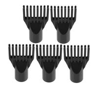 SAFIGLE 5PCS Pet Hair Dryer Nozzle Attachment Abs Comb Blow Dryer Replacement for Precise Safe Drying Suitable for Various Dog Breeds Easy to Use Grooming Accessory
