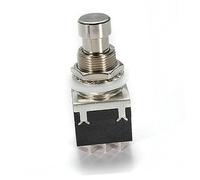 SAFIGLE 5pcs Pin Guitar Effects Pedal Box Metal Foot Switch Pedal True Bypass Led Indicator