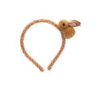 SAFIGLE 5PCS Plush Rabbit Ear Headbands Lightweight Easter Party Hair Hoops for Women Mixed Colors Adorable Bunny Headdress Festival Costume Accessories