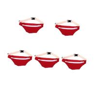 SAFIGLE 5pcs Portable Boys and Girls Cross-Body Waist Bag Multi-Functional Coin Pouch Outdoor Storage Girls Travel Bag