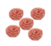 SAFIGLE 5pcs Soldering Iron Tip Cleaning Wire Balls Oxide and Solder Remover Copper Wire Scrubber Cleaner for Welding No Water Needed Cleaner to Prevent Oxidation and Extend Tip Life
