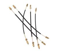 SAFIGLE 5pcs Violin Tailgut Nylon Replacement Cord for Violins Non-slip Tailpiece Accessory Fits Standard Connectors Easy to Install