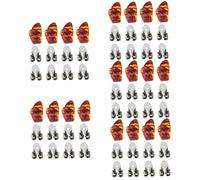 SAFIGLE 5sets Adjustable Guitar Finger Picks Metal Guitar Pick Accessories for Thumb and Fingertips