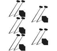 SAFIGLE 5sets Flute Cleaning Supplies Kit for Flute Clarinet Sax Piccolo Cleaning Rod Clean Cloth