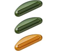 SAFIGLE 5sets Manual Toothpaste Dispenser Easy to Use Household Tube Squeezer for Toothpaste Facial Cleanser and Hand for Adults Random Color 3pcs*5