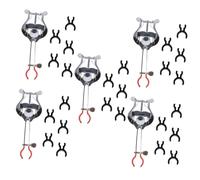 SAFIGLE 5sets Sturdy Trumpet Marching Clip Holder Practical Music Score Clamp Trumpet Music Binder for Practice Sessions