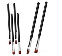 SAFIGLE 6 Pcs Eyebrow Brush Multifunctional Shaping Tools for Blending Eyeshadow Eyeliner and Grooming Unique Flat and Angled Tips for Precise Application for Natural Eyebrow Makeup