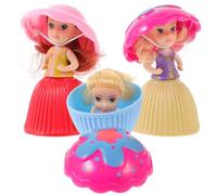 SAFIGLE 6 Pcs Mini Beautiful Cake Doll Toy: Surprise Cupcake Princess Doll Toys for Children Kid - Transforming Princess for Girls, Assorted Colors, great for Parties and Educational Play