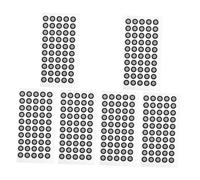 SAFIGLE 6 Sheets Reflective Markers for Scanner Reference Points Scanner Reflective Film Marking Points Scanning Reflection Markers