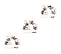 SAFIGLE 6pairs Ukulele Tuning Pegs Machine Heads Tuner for Adults Tuner Compatible Classical Guitar Strings Accessory