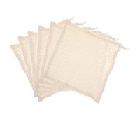 SAFIGLE 6pcs Cotton Square Towels Exfoliating Body Scrub Scrubber Towel Leg Scrubber
