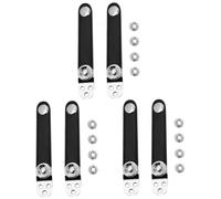 SAFIGLE 6pcs Double-layer Accordion Straps Connectors Replacement Buckles for Instrument Accessories Compatible Various Accordion Stylish Design for