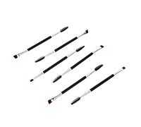 SAFIGLE 6pcs Eye Makeup Brushes Brow Brush Lash Angled Brow Tint Spoolie for Birthday for Women