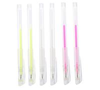 SAFIGLE 6pcs Eyebrow Position Pens Portable Marking Pens for Precise Eyebrow and Lip Tattooing Non Fading Easy to Use Marking Tool for Professionals and Beginners