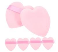 SAFIGLE 6pcs Fluffy Powder Puff for Loose Powder Application Versatile Makeup Tools for Beginners Easy to Clean for Home Travel Use for Setting Makeup and Foundation