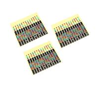 SAFIGLE 6pcs Guitar Fretboard Stickers for Guitar Scale Practice Fretboard Decals Learning Music Theory at Home Studio