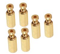SAFIGLE 6pcs Guitar Tremolo Bridge Studs and Anchors Locking Tremolo Bridge Pins for Electric Guitar and Bass
