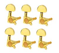 SAFIGLE 6pcs Guitar Tuning Pegs Large Handle Replacement Electric Guitar Tuning Keys for Wooden Pegs