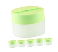 SAFIGLE 6pcs Makeup Remover Flake Bottling Plastic Lotion Jar Cream Jar Empty Makeup Container Skin Care Container Refillable Eye Cream Bottle