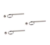 SAFIGLE 6pcs Metal Trumpet Slide Finger Ring Pull Ring for Trumpet Cornet Accessory Replacement for Instrument Maintenance