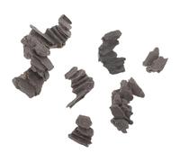 SAFIGLE 6pcs Miniature Diorama Stone Stairs with Vintage Texture Micro Landscape Steps for Fairy Garden Train Model Railway Sand Table High Realism Mini Garden Accessories