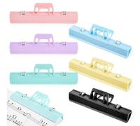 SAFIGLE 6pcs Music Book Clips Page Holders for Students Teachers for Piano Scores Markers for Home Office School Easy Organization Practice