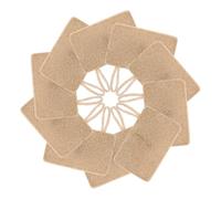 SAFIGLE 6pcs Natural Loofah Sponge Dish Scrubber Dual-Sided Biodegradable Kitchen Cleaning Sponges Soft Non-Shrinking Pads Lightweight with Hanging Rope for Household Use