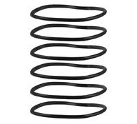 SAFIGLE 6pcs Oxygen Cylinder Rubber Rings: Anti-Impact Shock Absorber for Oxygen Tank - Gas Cylinder Shockproof Washers - Rubber Protection Guard, 10.6-Inch