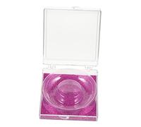 SAFIGLE 6pcs Plastic Lash Case False Eyelash Organizer Small Square Eyelash Packaging Box Storage for Travel and Diy Lash Extensions